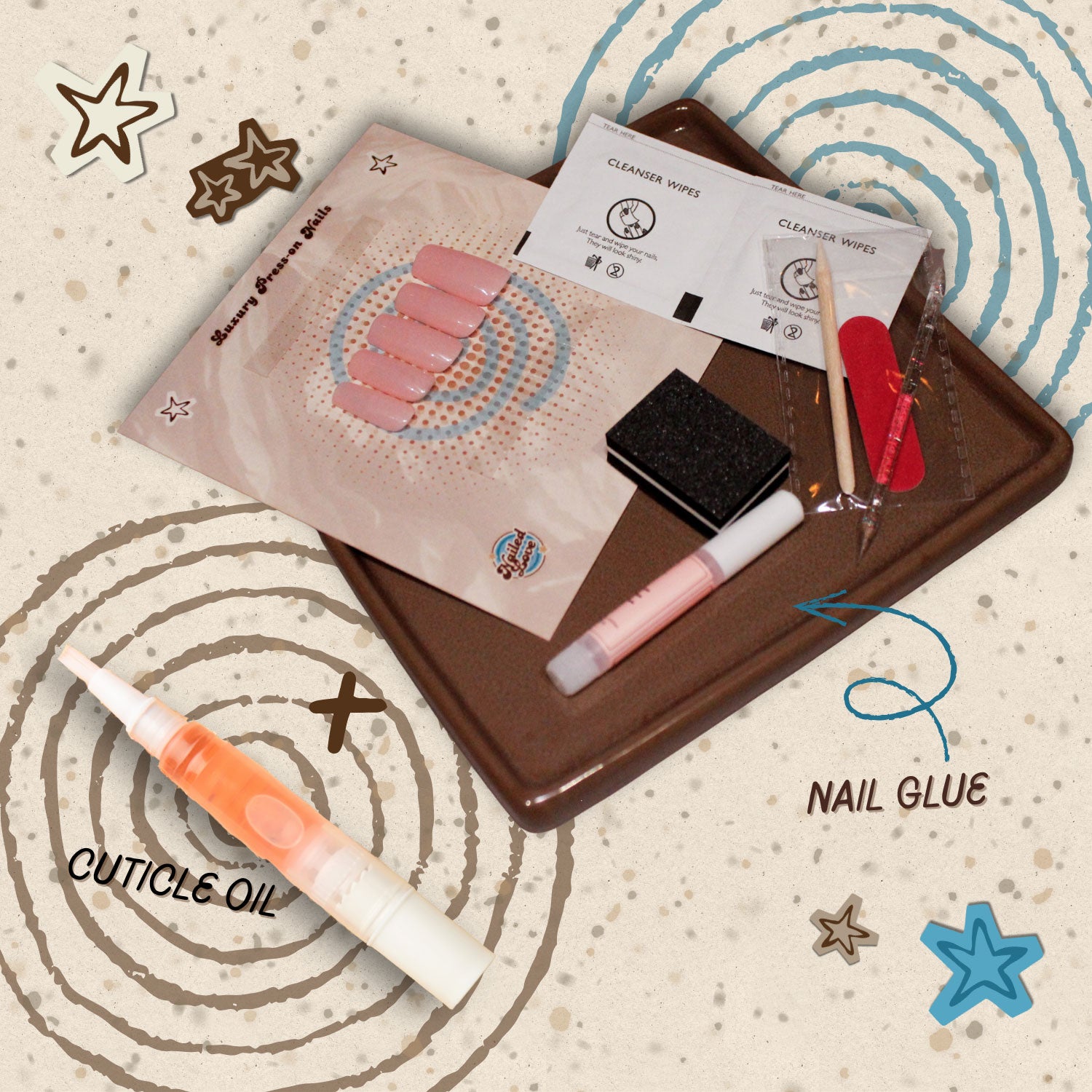 Fixing Kit & Cuticle Oil Bundle